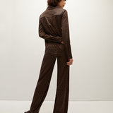Veronica Beard - Edia Stirrup-Print Pant