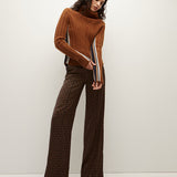 Veronica Beard - Edia Stirrup-Print Pant