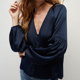 Veronica Beard - Valentin Stretch-Silk Top