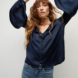 Veronica Beard - Valentin Stretch-Silk Top
