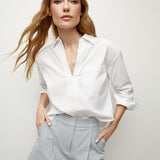 Veronica Beard - Khai Poplin Top