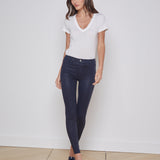 L'AGENCE - Marguerite Coated Skinny Jean