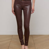 L'AGENCE - Marguerite Coated Skinny Jean