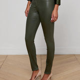 L'AGENCE - Marguerite Coated Skinny Jean