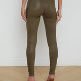 L'AGENCE - Marguerite Coated Skinny Jean