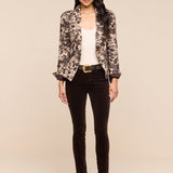 L'AGENCE - Marguerite Velvet Skinny Jean