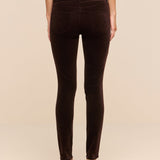 L'AGENCE - Marguerite Velvet Skinny Jean