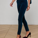 L'AGENCE - Marguerite Velvet Skinny Jean