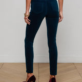 L'AGENCE - Marguerite Velvet Skinny Jean