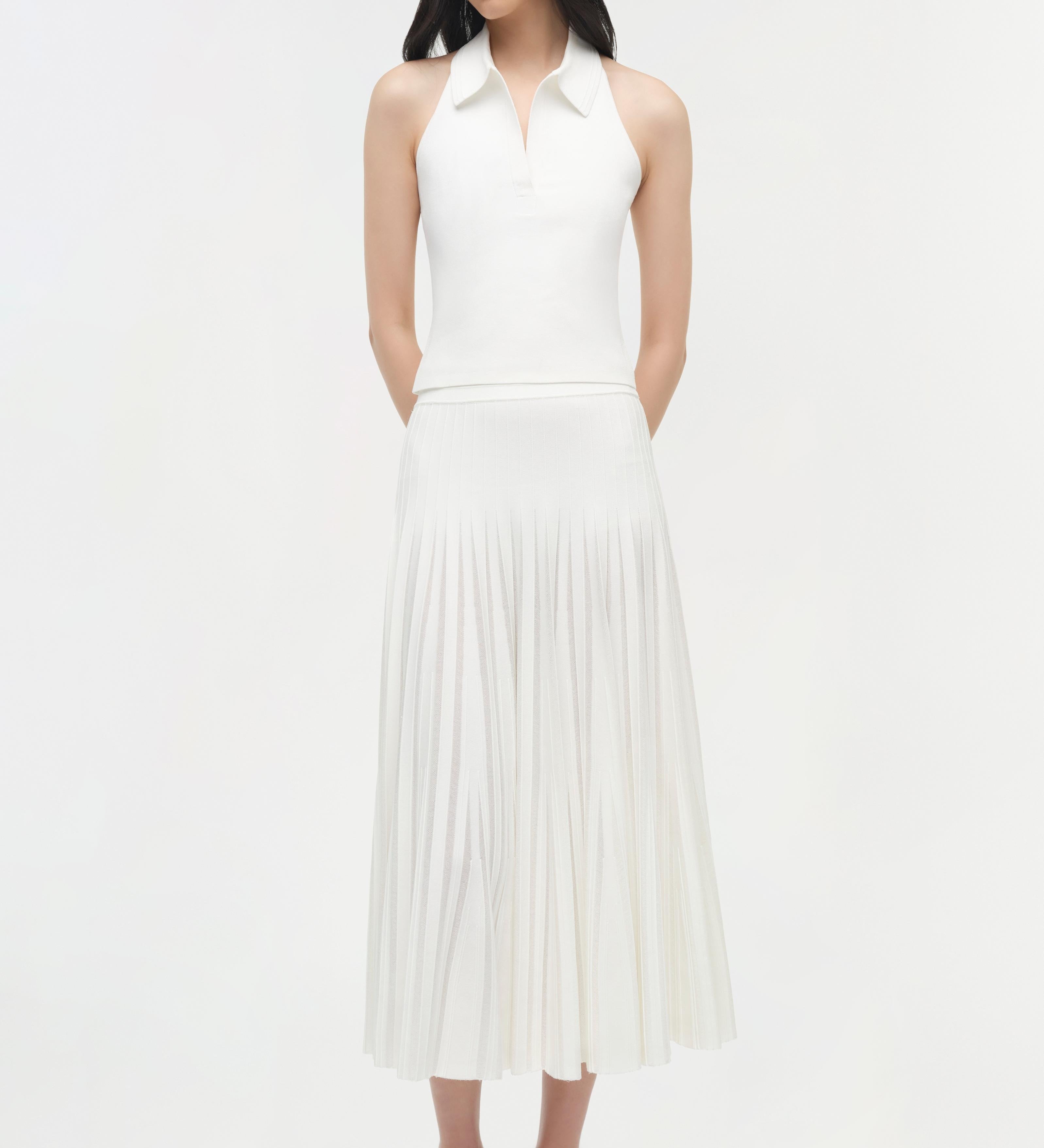Simkhai - Chloe Knit Halter Tank