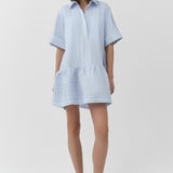 Simkhai - Cris Short Sleeve Shirt Dress