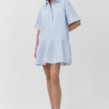 Simkhai - Cris Short Sleeve Shirt Dress