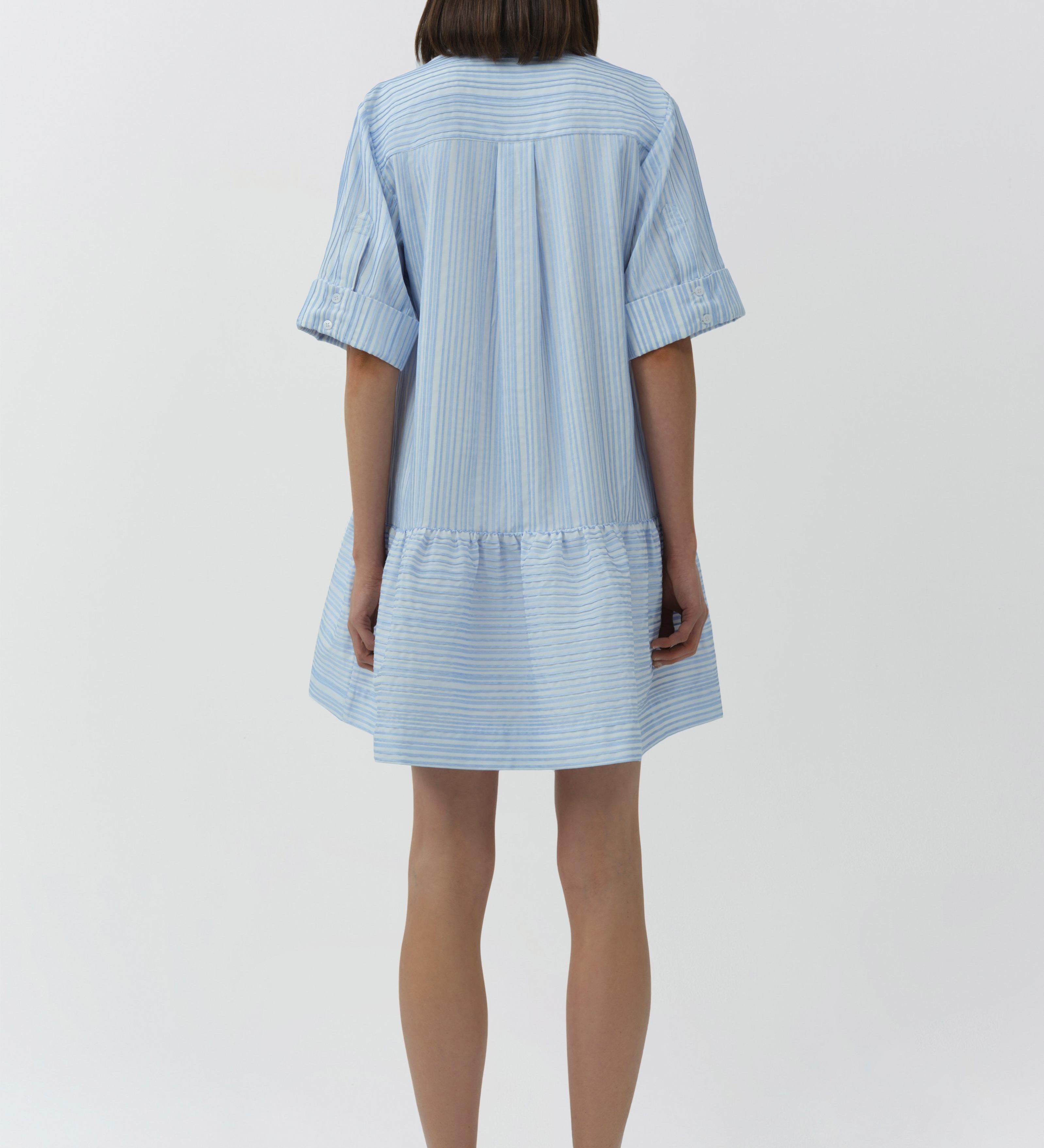 Simkhai - Criss Short Sleeve Shirt Dress