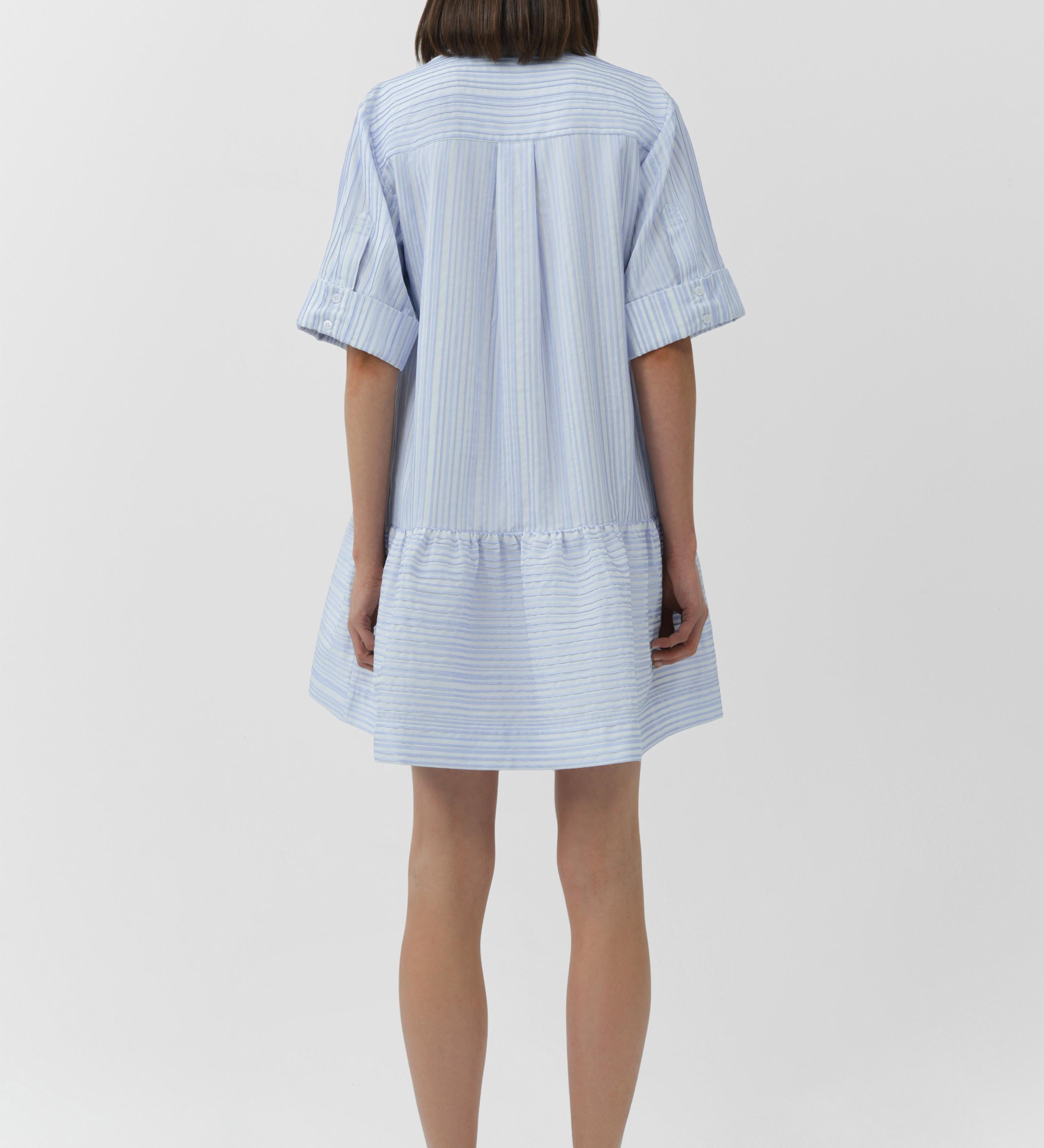 Simkhai - Cris Short Sleeve Shirt Dress