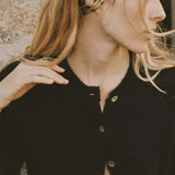 DÔEN - PETRA CARDIGAN -- BLACK