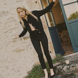 DÔEN - PETRA CARDIGAN -- BLACK