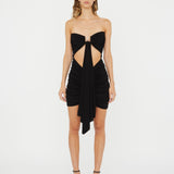Christopher Esber - Bezel Quartz Disconnect Mini Dress