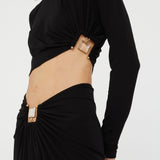 Christopher Esber - Bezel Quartz Long Sleeve Top