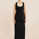 Posse - NANCY PENCIL SKIRT - BLACK
