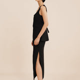 Posse - NANCY PENCIL SKIRT - BLACK