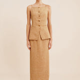 Posse - NANCY PENCIL SKIRT - WALNUT