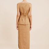 Posse - NANCY PENCIL SKIRT - WALNUT