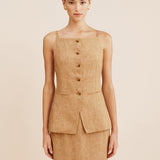 Posse - NANCY PENCIL SKIRT - WALNUT