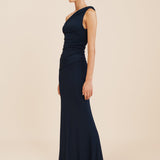 Posse - SASHA ONE SHOULDER TOP - ROYAL BLUE