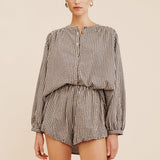 Posse - AURELIA SHORT - GINGHAM