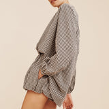 Posse - AURELIA SHORT - GINGHAM