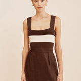 Posse - THEO CAMI - CHOCOLATE STRIPE