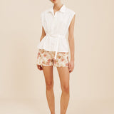 Posse - CELINE SHORT - CREAM/MULTI