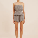 Posse - AURELIA SHORT - GINGHAM