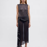 Christopher Esber - Cristalla Asymmetric Knit Top