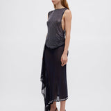 Christopher Esber - Cristalla Asymmetric Knit Top