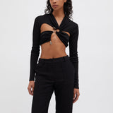 Christopher Esber - Stone Scythe Long Sleeve Top
