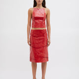 Christopher Esber - Alocasia Leaf Tie Back Top