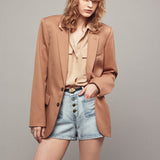 FRAME - Everyday Blazer -- Light Camel