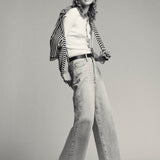 FRAME - Le Low Baggy Wide Leg -- Fizz Indigo