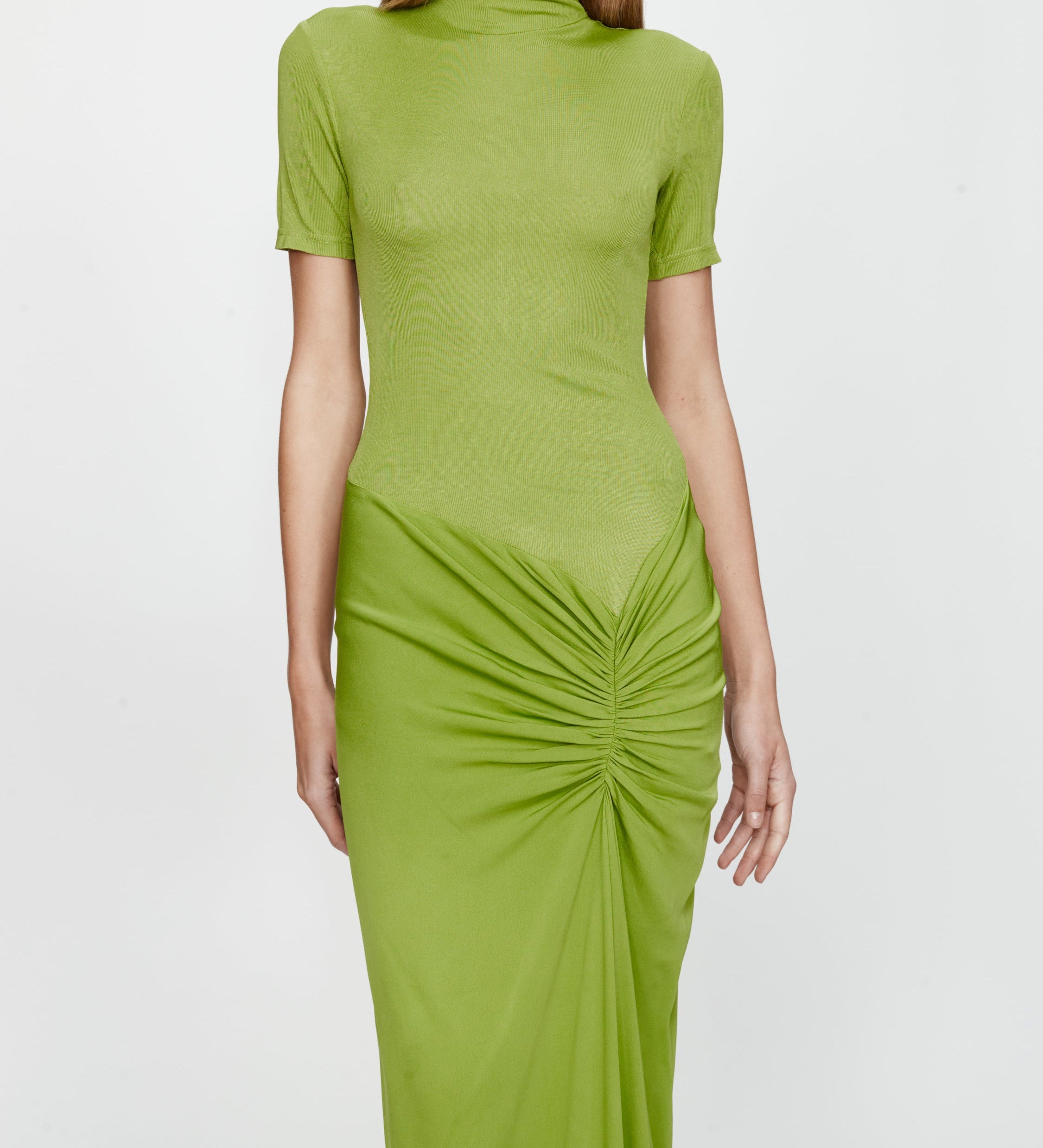 Christopher Esber - Fusion Ruched Tee Gown