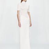 Christopher Esber - Fusion Ruched Tee Gown