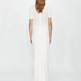 Christopher Esber - Fusion Ruched Tee Gown