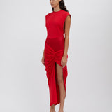 Christopher Esber - Fusion Ruched Micro Dress