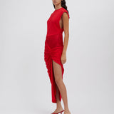 Christopher Esber - Fusion Ruched Micro Dress
