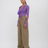 Christopher Esber - Mobius Long Sleeve Tie Top