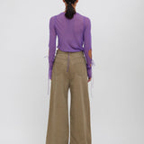 Christopher Esber - Mobius Long Sleeve Tie Top