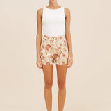 Posse - CELINE SHORT - CREAM/MULTI