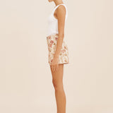 Posse - CELINE SHORT - CREAM/MULTI