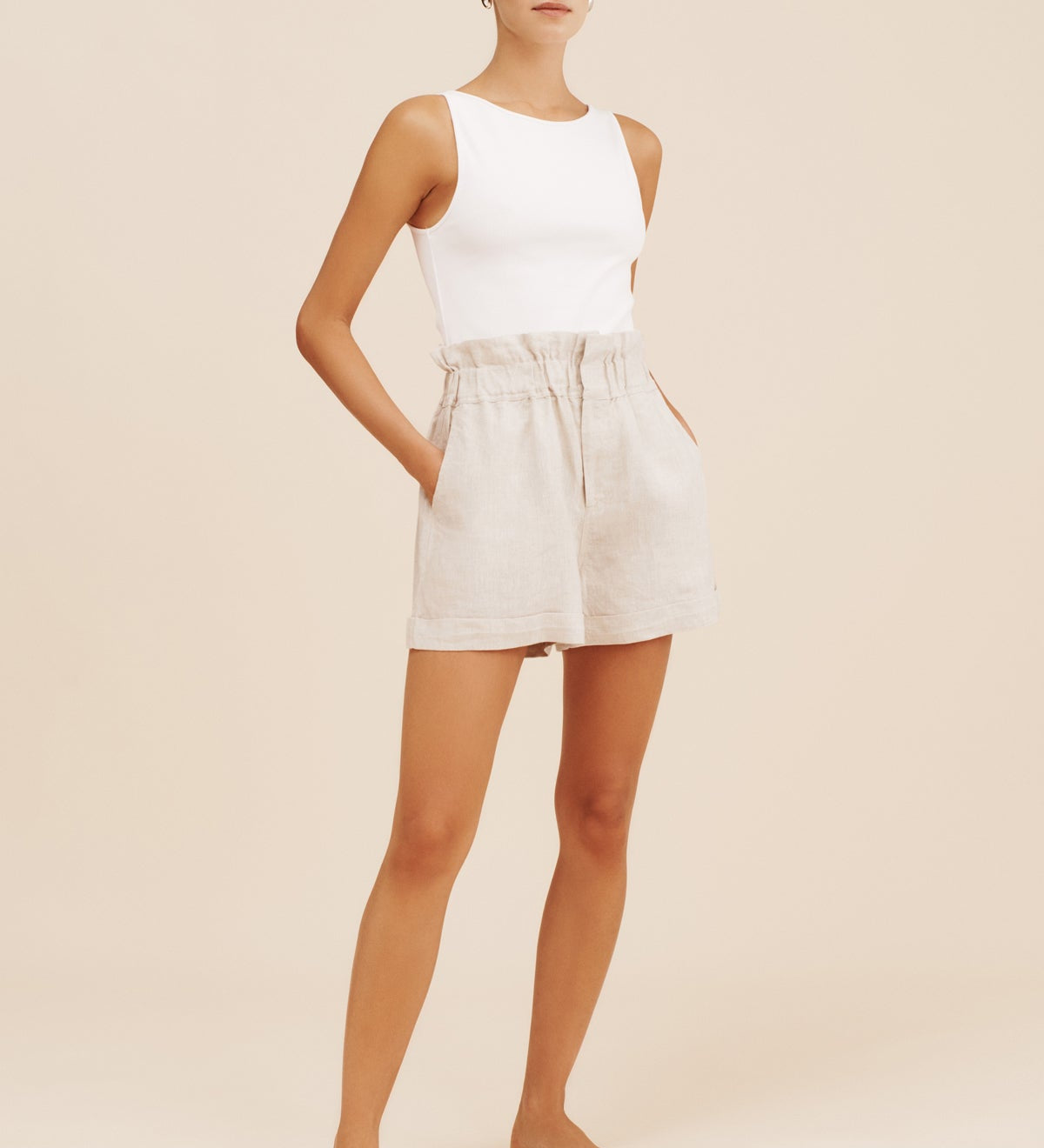 Posse - DUCKY SHORT - NATURAL