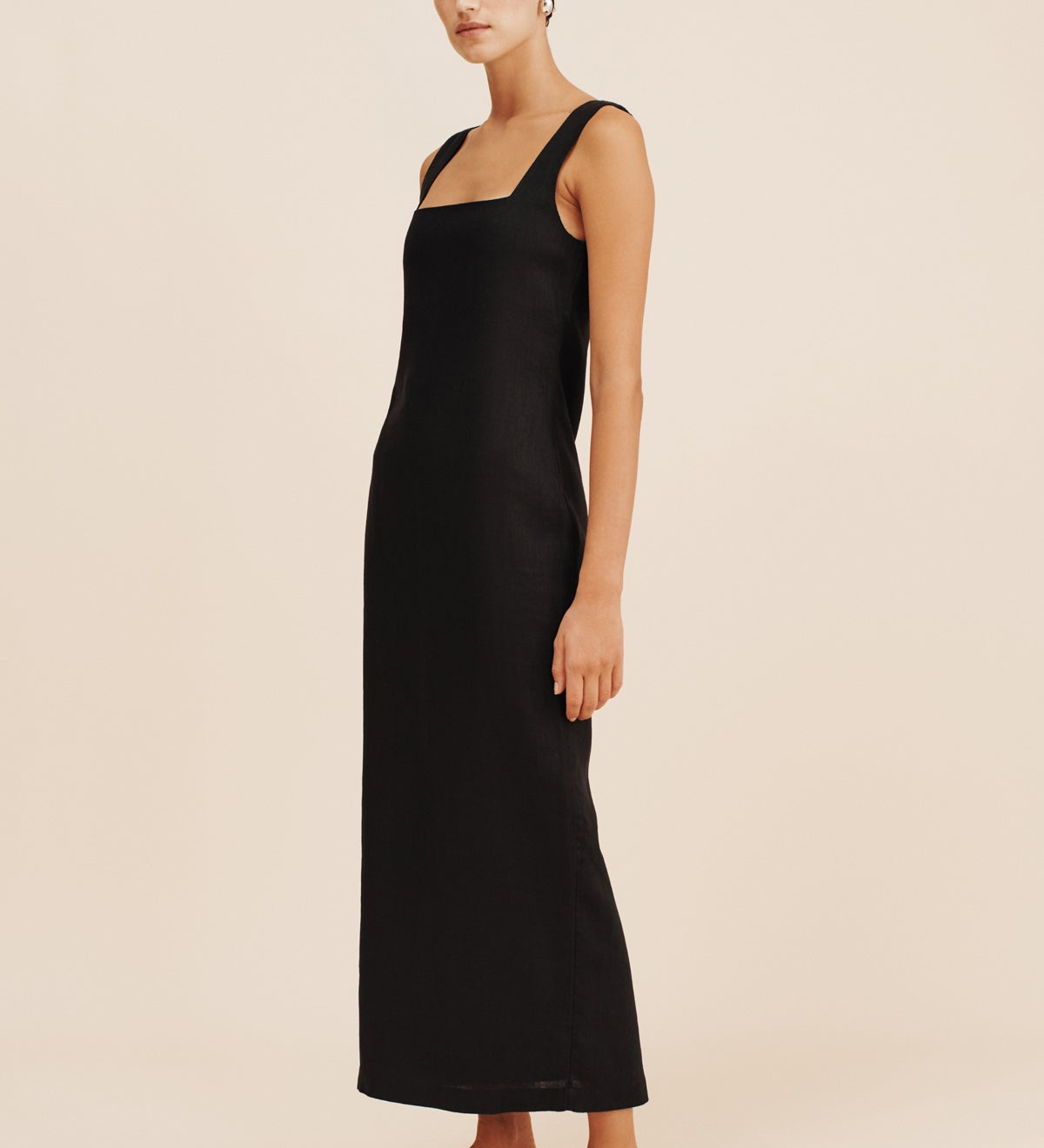 Posse - ALICE MIDI DRESS - BLACK